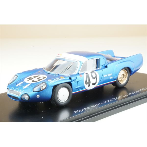 スパーク 1/43 アルピーヌ A210 No.49 1967 ル・マン24時間 10位 A.デ・コルタンツ/A.Le Guellec 完成品ミニカー S5690