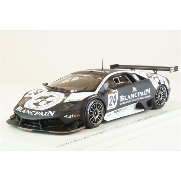 スパーク 1/43 ランボルギーニ ムルシエラゴ LP670 R-SV GT1 No.24 ライター 2010 FIA GT1 世界選手権 P.コックス/C.ハーゼ 完成品ミニカー S9605