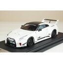 イグニッションモデル 1/43 LB-シルエットワークス GT ニッサン 35GT-RR ホワイト 完成品ミニカー IG2541