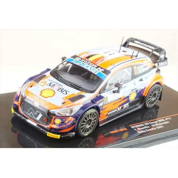 イクソ 1/43 ヒュンダイ i20 クーペ WRC No.11 2021 ラリー・クロアチア T.Neuville/M.Wydaeghe 完成品ミニカー RAM799