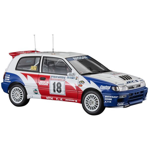 ハセガワ 1/24 ニッサン パルサー (RNN14) GTI-R “1991 アクロポリス ラリー” スケールモデル HC53
