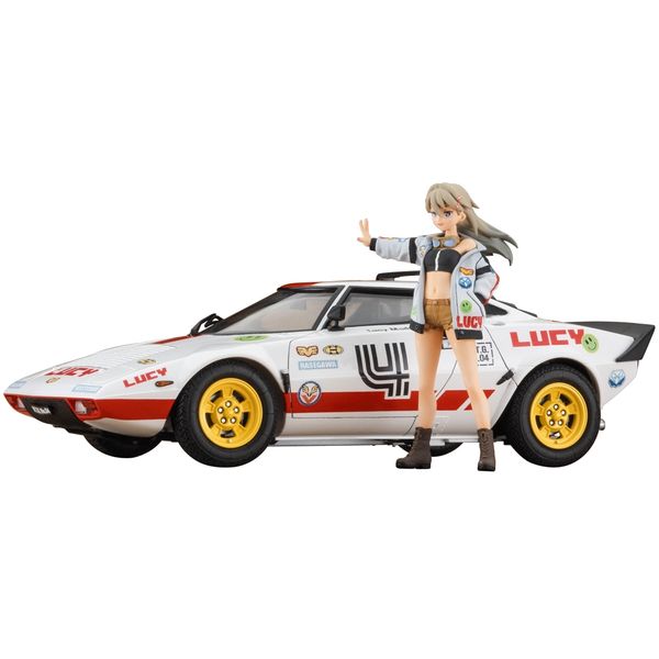 Rakuten - ハセガワ 1/24 ワイルドたまごガールズ No.04 ランチア ストラトス “ルーシー マクドネル” w/フィギュア キャラクタープラモデル SP528