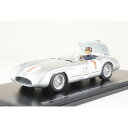 スパーク 1/43 メルセデス・ベンツ 300 SLR No.1 1955 クリシャンスタードGP ウィナー J.ファンジオ 完成品ミニカー S5858