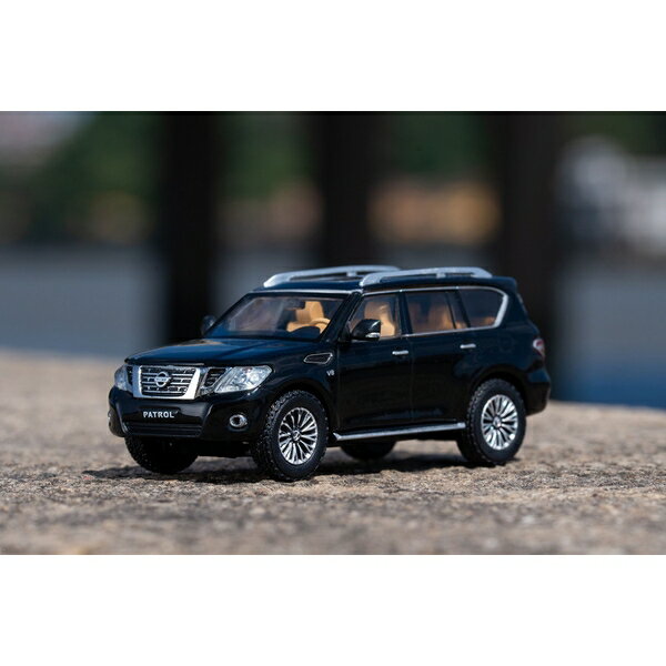 Rakuten - ゲインコーププロダクツ 1/64 ニッサン パトロール 左ハンドル ブラック 完成品ミニカー KS-010-50