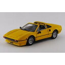 ベストモデル 1/43 フェラーリ 308 GTS 1978 イエロー 完成品ミニカー BEST9236/2