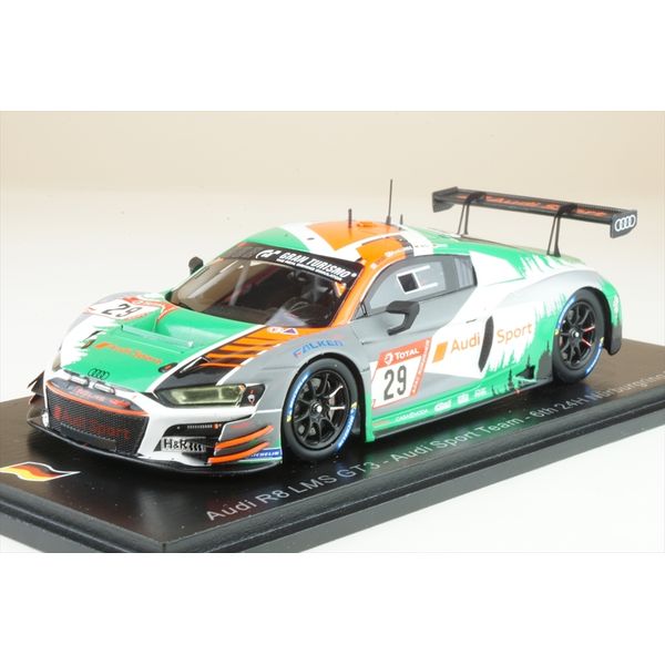 スパーク 1/43 アウディ R8 LMS GT3 No.29 アウディ スポーツ 2020 ニュルブルクリンク24時間 6位 M.Drudi/and more 完成品ミニカー SG685