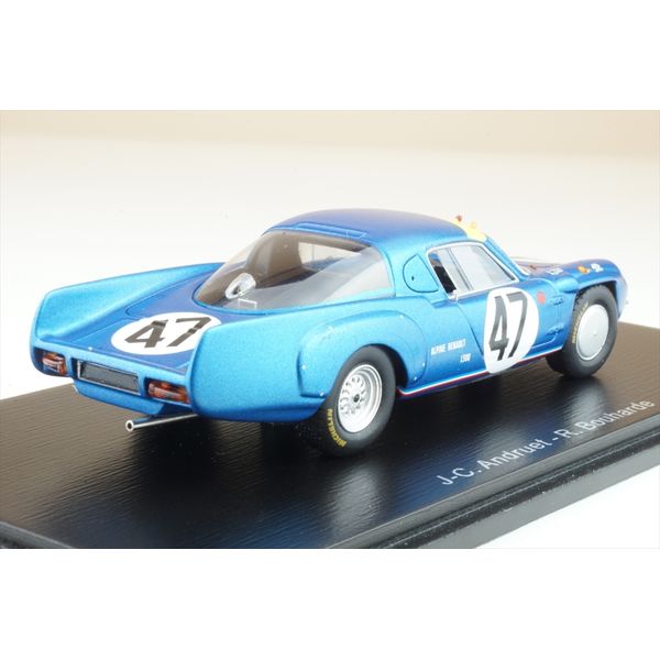 ポストホビーWEBSHOPのスパーク 1/43 アルピーヌ A210 No.47 1967 ル・マン24時間 J-C.アンドリュー/R.Bouharde 完成品ミニカー S5688｜アングル2