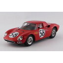 ベストモデル 1/43 フェラーリ 250 LM No.58 N.A.R.T. 1964 ル・マン24時間 J.リント/D.パイパー 完成品ミニカー BEST9478/2