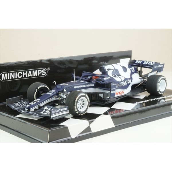 ミニチャンプス 1/43 スクーデリア アルファタウリ ホンダ AT2 No.22 2021 F1 アゼルバイジャンGP 角田裕毅 完成品ミニカー 417210722
