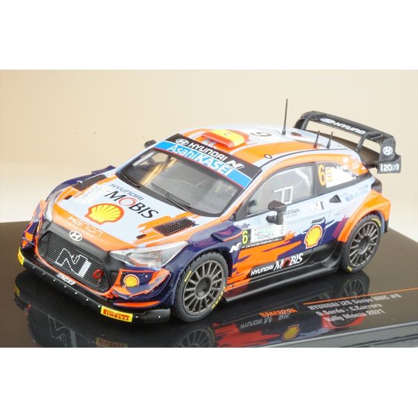 イクソ 1/43 ヒュンダイ i20 クーペ No.6 2021 WRC モンツァラリー D.Sordo/C.カレラ 完成品ミニカー RAM824A