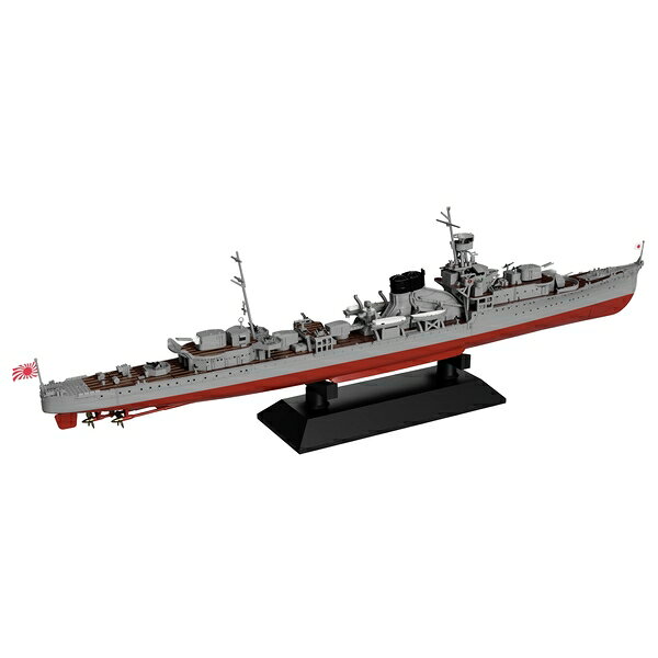 ポストホビーWEBSHOPのピットロード 1/700 スカイウェーブシリーズ 日本海軍 軽巡洋艦 夕張 最終時 スケールモデル W233｜アングル3