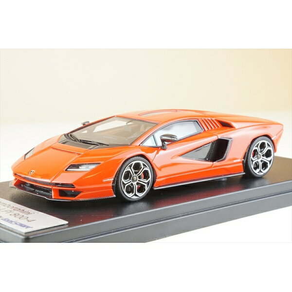 Rakuten - ルックスマート 1/43 ランボルギーニ カウンタック LPI 800-4 ロッソ 完成品ミニカー LS529B