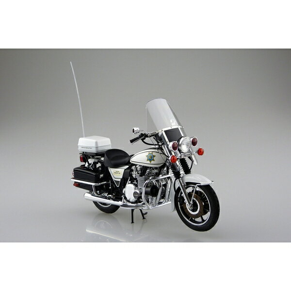 アオシマ 1/12 ザ☆バイク No.59 カワサキ KZ1000C ポリス1000 '81 スケールモデル 4905083064801