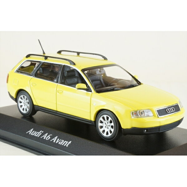 Rakuten - マキシチャンプス 1/43 アウディ A6 アバント 1997 イエロー 完成品ミニカー 940017111