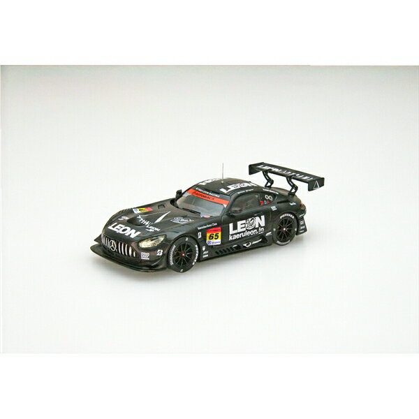 エブロ 1/43 レオン ピラミッド AMG No.65 2021 GT300 スーパーGT 6位 蒲生尚弥/菅波冬悟 完成品ミニカー 45797