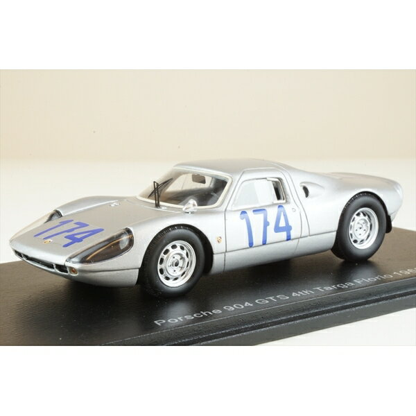 スパーク 1/43 ポルシェ 904/08 No.174 1965 タルガ・フローリオ 4位 J.ボニエ/G.Hill 完成品ミニカー S9232