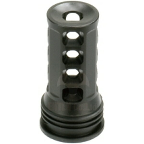 アングリーガン OSS QD762タイプ スティールマズルブレーキ 14mm逆ネジ ブラック トイガンパーツ TARFH-CCW