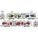 鉄道コレクション 和歌山電鐵2270系おかでんチャギントンラッピング電車 2両セット [323259]](JAN：)