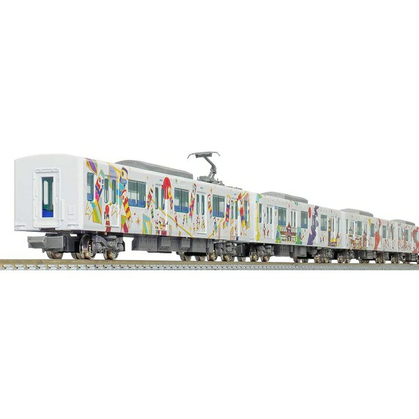 グリーンマックス Nゲージ 東武50090型「池袋・川越アートトレイン(ロングシートモード)」増結用中間車6両セット(動力無し) 鉄道模型 50725のサムネイル