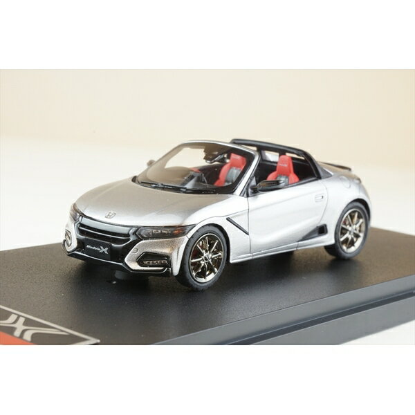 MARK43 1/43 ホンダ S660 モデューロ X 2020 アラバスターシルバーメタリック 完成品ミニカー PM43151BS