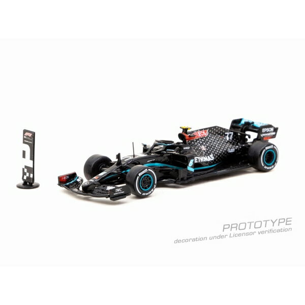 ターマックワークス 1/64 メルセデスAMG W11 EQ Performance No.77 2020 F1 オーストリアGP ウィナー V.ボッタス 完成品ミニカー T64G-F036-VB1