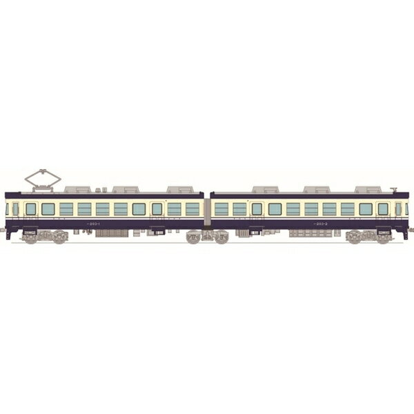 トミーテック Nゲージ 鉄道コレクション 福井鉄道200形(203号車 保存車) 鉄道模型 322368