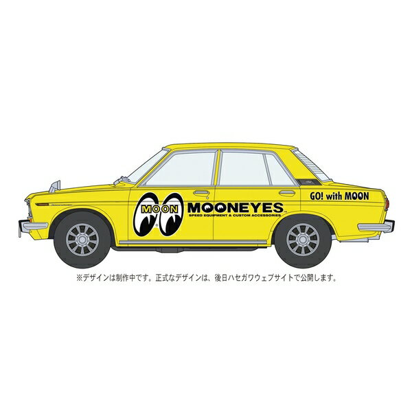 ハセガワ 1/24 ダットサン ブルーバード 1600 SSS “ムーンアイズ” スケールモデル 20616