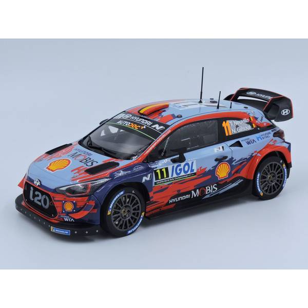 ベルキット 1/24 ヒュンダイ i20 クーペ WRC 2019 ツール・ド・コルス ウィナー スケールモデル BEL014