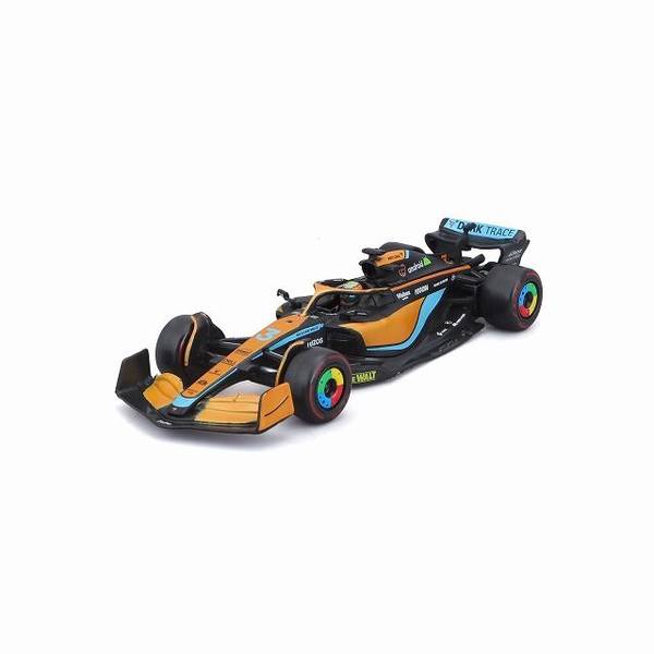Hot Wheels - ブラーゴ 1/43 マクラーレン MCL36 No.3 マクラーレンF1チーム 2022 F1 D.リカルド ドライバー付 完成品ミニカー BUR38064R
