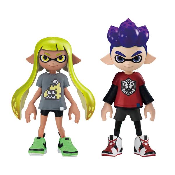 バンダイキャンディ スプラトゥーン2 きせかえギアコレクション 復刻版 BOX 「Splatoon」より フィギュア 4570117910470【在庫品】