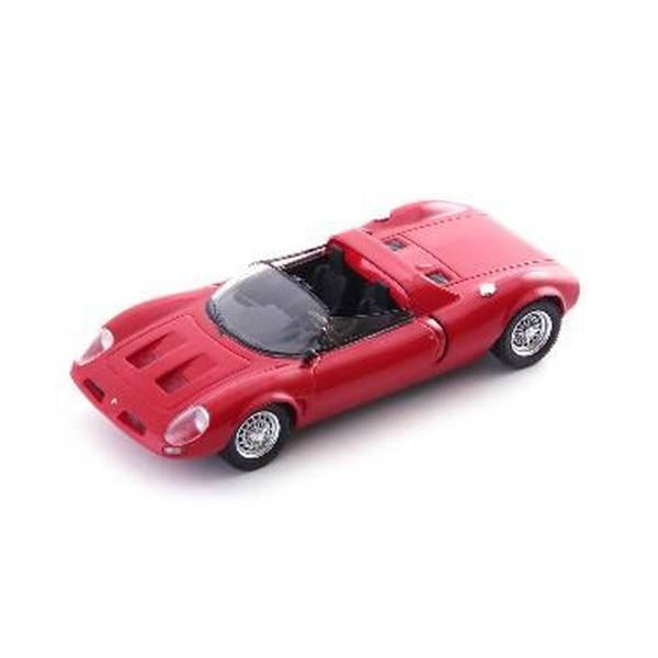 オートカルト 1/43 ビッザリーニ AMX/3 スパイダー 1971 レッド 完成品ミニカー 05044