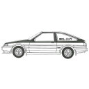 フジミ 1/24 ナニワトモアレシリーズ No.2 AE86トレノ マーボ仕様 スケールモデル 4968728185965