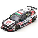 スパーク 1/43 ホンダ シビック Type R TCR No.9 2020 FIAワールド・ツーリングカー・カップ レース2 3位 A.Tassi 完成品ミ...