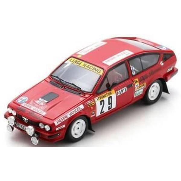 Rakuten - スパーク 1/43 アルファロメオ GTV6 No.29 1983 WRC ラリー・モンテカルロ 15位 Y.Loubert/T.Fond 完成品ミニカー S9354