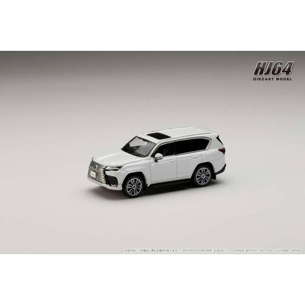 ホビージャパン 1/64 レクサス LX600 ソニッククォーツ 完成品ミニカー HJ642061W