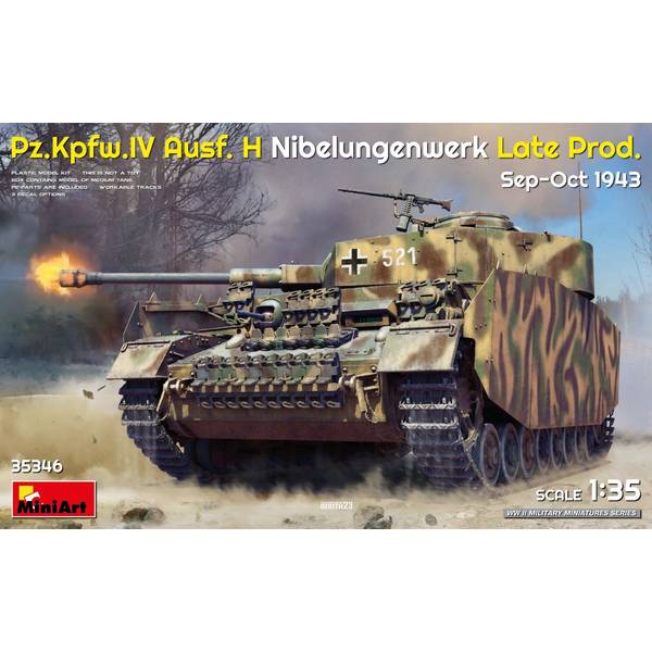 ߥ˥ 1/35 Pz.Kpfw.IV H ˡ٥󥲥˼(1943ǯ9-10) ǥ MA3534...