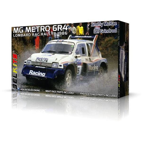 Rakuten - ベルキット 1/24 MG メトロ 6R4 1986 RAC ラリー スケールモデル BEL016