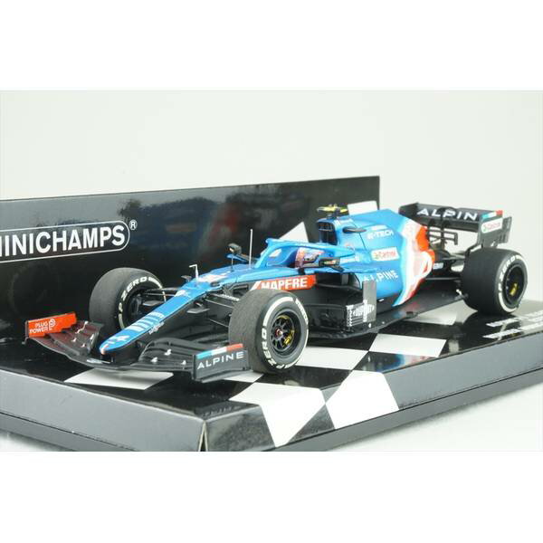 Rakuten - ミニチャンプス 1/43 アルピーヌ A521 No.31 アルピーヌF1チーム 2021 F1 ハンガリーGP ウィナー E.オコン 完成品ミニカー 417211231