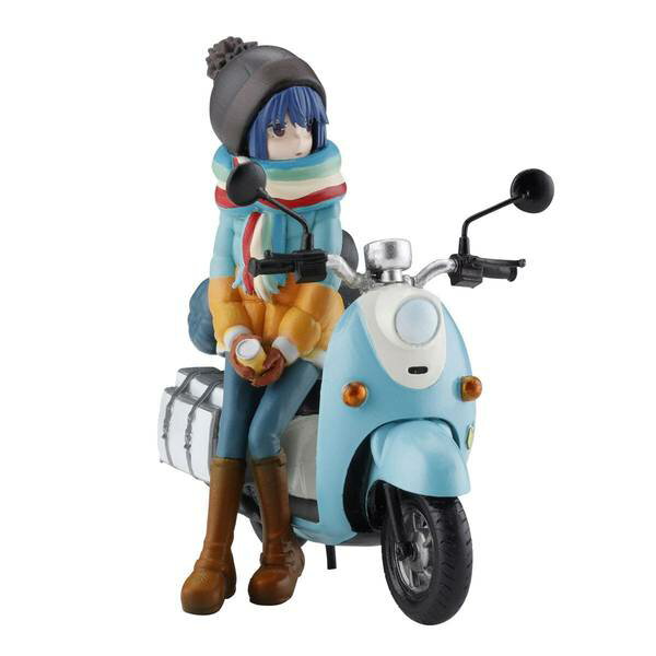 海洋堂 1/24 ARTPLA 志摩リンとバイクセット 「ゆるキャン△」より キャラクタープラモデル AP022のサムネイル