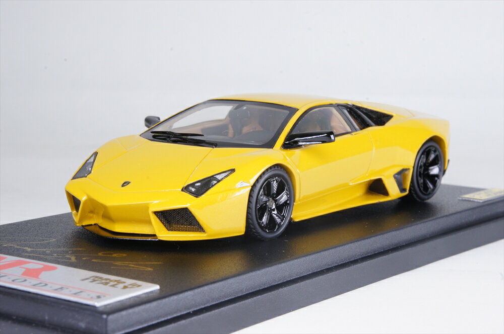 ポストホビーMR 1/43 ランボルギーニ レヴェントン 2007 Mイエロー 完成品ミニカー P043