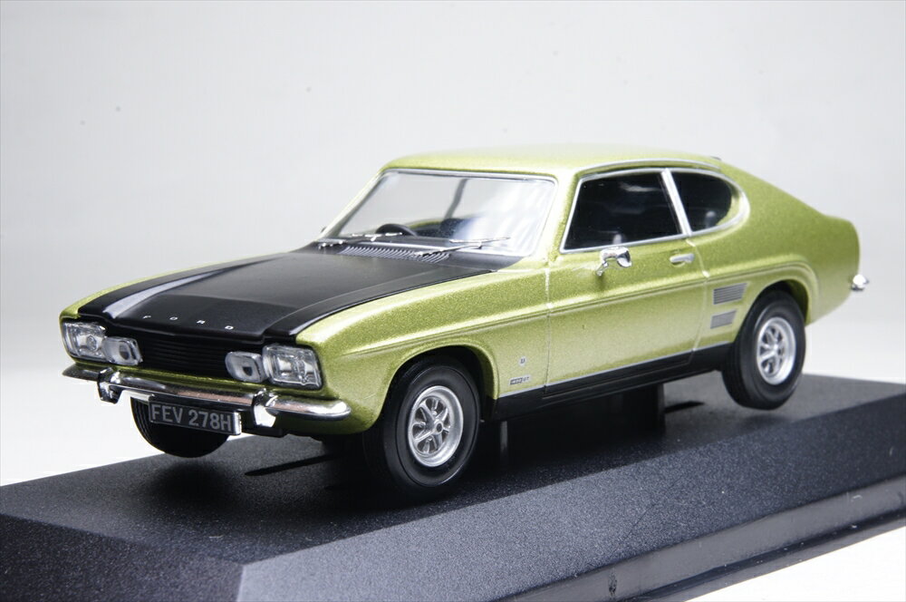 乐天商城 - コーギー 1/43 フォード カプリ Mk1 1600GT XLRフェーングリーンメタリック 完成品ミニカー CGVA13310