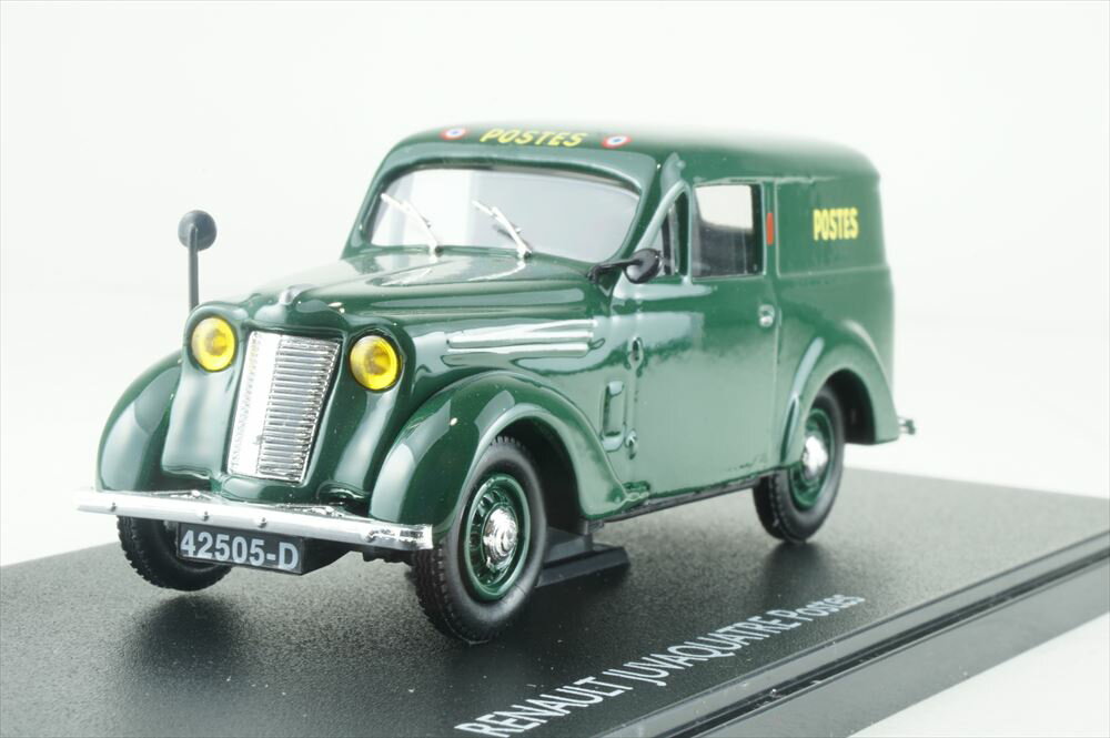 乐天商城 - エリゴール 1/43 ルノー ジュバカトル フレンチポスト グリーン 完成品ミニカー 100948