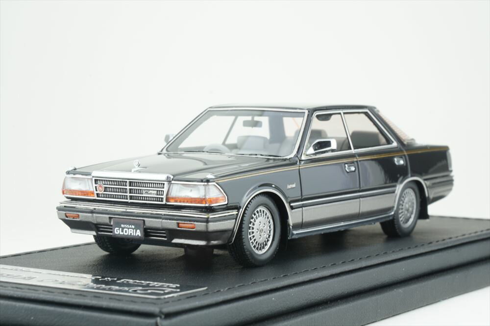 イグニッションモデル トミーテック 1/43 日産 グロリア アストロードG ブラック/グレー 完成品ミニカー T-IG4315