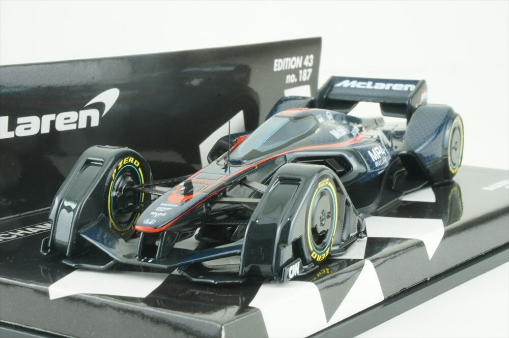 乐天商城 - ミニチャンプス 1/43 マクラーレン MP4-X 2015 スタディ コンセプトモデル 完成品ミニカー 537133600