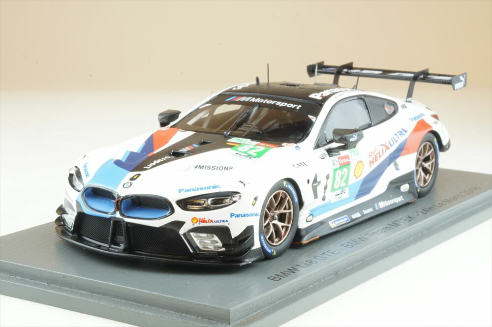 トゥルースケール/スパーク 1/43 BMW M8 GTE No.82 チームMTEK 2018 ル・マン24時間 A.ファルフス/and more 完成品ミニカー TSM430488