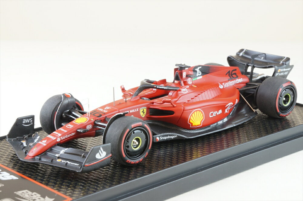 BBR 1/43 フェラーリ F1-75 No.16 2022 F1 バーレーンGP ウィナー C.ルクレール 完成品ミニカー BBRC275A