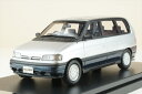 ハイストーリー 1/43 マツダ アンフィニ MPV タイプA 1991 シルバーストーンメタリック/カナディアンブルーメタリック 完成品ミニカー HS287SL