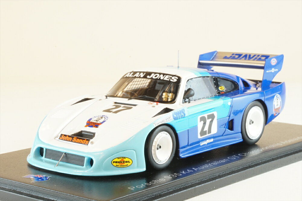 スパーク 1/43 ポルシェ 935 K4 No.27 オーストラリア GTチャンピオンシップ アデレード 1983 A.ジョーンズ 完成品ミニカー AS051