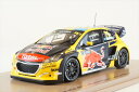 スパーク 1/43 プジョー 208 WRX No.71 2019 World RX アラブ首長国連邦 レース1 ウィナー K.ハンセン 完成品ミニカー S7822