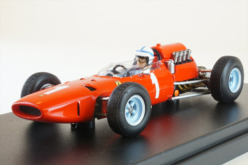 ルックスマート 1/43 フェラーリ 158 No.1 1965 F1 ベルギーGP J.サーティース 完成品ミニカー LSRC069